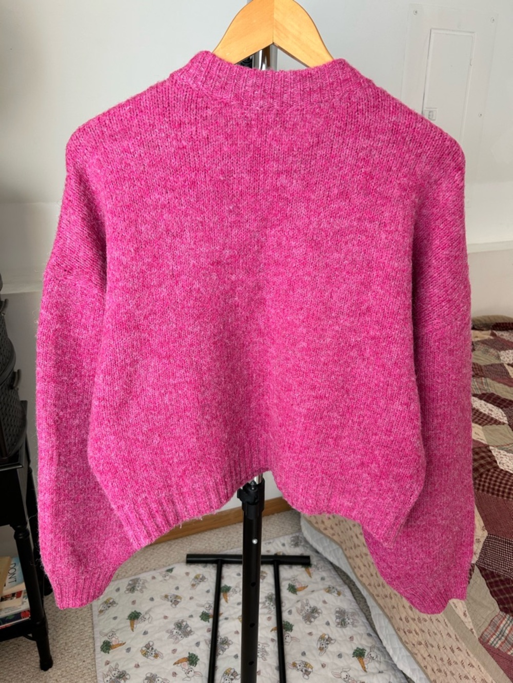 Pilcro Anthropologie Knit Pullover Sweater Pink - Picture 2 of 9